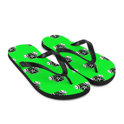 Toxic Squirrel Flip-Flops