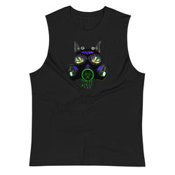 Toxic Squirrel Graphic Muscle Shirt