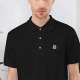 Yellow Toxic Squirrel Logo Polo