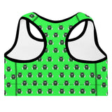 Toxic Squirrel Padded Sports Bra