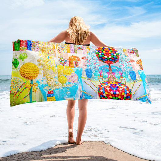 Candy Beach Towel