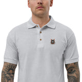 Orange Toxic Squirrel Logo Polo