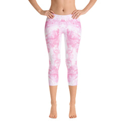 Pink Hope Capri Leggings