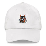 Orange Toxic Squirrel Logo Hat