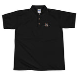 Orange Toxic Squirrel Logo Polo