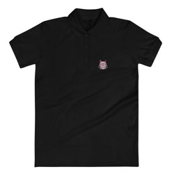 Pink Toxic Squirrel Logo Women's Polo