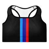 M Black Padded Sports Bra