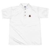 Orange Toxic Squirrel Logo Polo