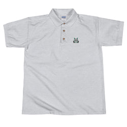 Green Toxic Squirrel Logo Polo