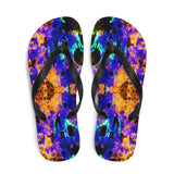 Blue Vibration Flip-Flops