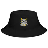 Yellow Toxic Squirrel Logo Bucket Hat