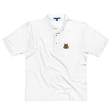 Purple Toxic Squirrel Logo Men's Premium Polo