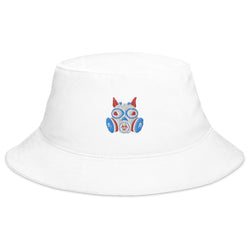 Red Toxic Squirrel Logo Bucket Hat