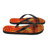 Fantasy Red Flip-Flops