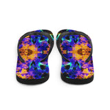 Blue Vibration Flip-Flops