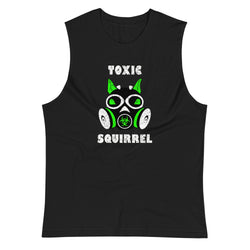 Green Toxic Squirrel Muscle Shirt