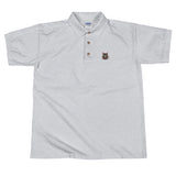 Orange Toxic Squirrel Logo Polo