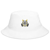 Yellow Toxic Squirrel Logo Bucket Hat