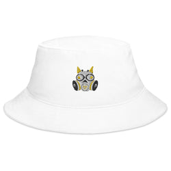 Yellow Toxic Squirrel Logo Bucket Hat