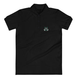 Green Toxic squirrel Logo Women's Polo