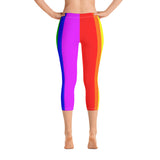 Rainbow Capri Leggings