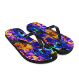 Blue Vibration Flip-Flops