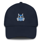 Blue Toxic Squirrel Logo Hat