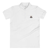 White-Orange Women's Polo