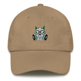 White Toxic Squirrel Logo hat