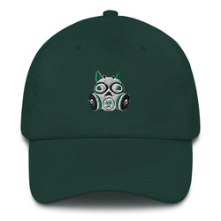 White Toxic Squirrel Logo hat