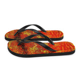 Fantasy Red Flip-Flops