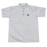 Blue Toxic Squirrel Logo Polo