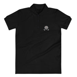 White-Orange Women's Golf Polo