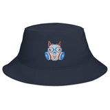 Red Toxic Squirrel Logo Bucket Hat