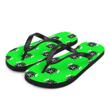 Toxic Squirrel Flip-Flops