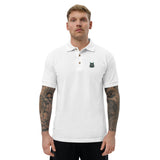 Black Toxic Squirrel Logo Polo