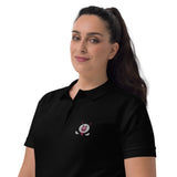 Pink Toxic Squirrel Women's Golf Polo