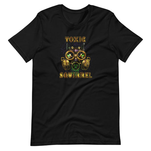 Toxic Squirrel Steampunk Short-Sleeve T-Shirt